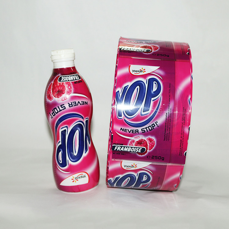 PVC erhitzen Psychiaters-Plastikärmel-Aufkleber für Saft-Flaschen-/Psychiaters-Verpackungs-Flaschenaufkleber für Getränkeflasche