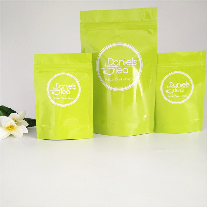 Matt-Oberflächenplastikbeutel, die, Aluminiumfolie-Tee-Verpackentasche besonders angefertigt verpacken