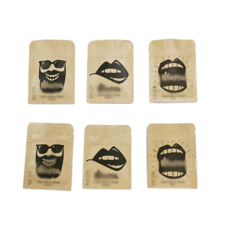 Das Verpacken der Lebensmittel stehen oben Reißverschluss-Beutel aufbereiteten Plastiktasche-Reißverschluss für Nüsse