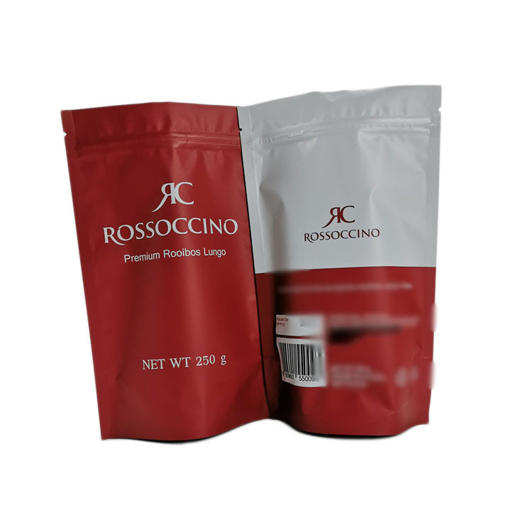 Freundliches Kraftpapier Eco stehen oben Beutel, 250g stehen oben Plastiktasche für Protein-Pulver