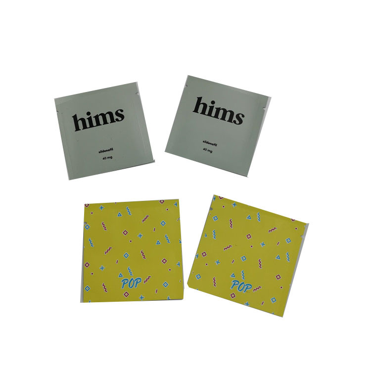 Süßigkeits-Pillen-Matt-Film-Plastikbeutel, die Material PET Kissen MOPP VMPET verpacken