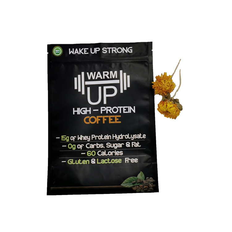 Leck-Beweis-Plastikteebeutel, die Aluminiumk-Beutel-Kaffee-Tasche mit Ventil verpacken