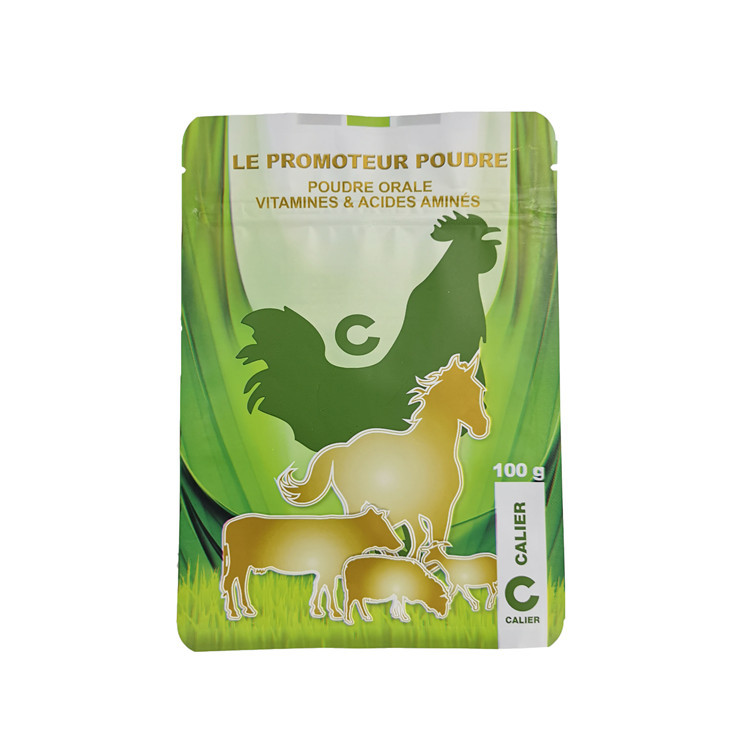 Gewohnheit Drucknahrung- für Haustierebeutel-lamelliertes Kunststoffgehäuse-Tasche für Nahrung für Haustiere