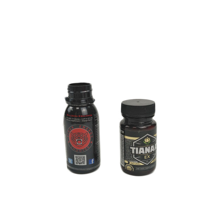 Glatter Laminierungs-Psychiaters-Ärmel beschriftet Haustier/PVC Plastikflaschen-Schale nicht giftig