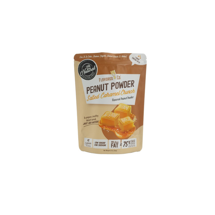 Leerer Folien-Beutel-mit Reißverschluss sackt Verpackennahrungsmittelverpackung Aluminiumfolie-mattes Finish Plastik ein