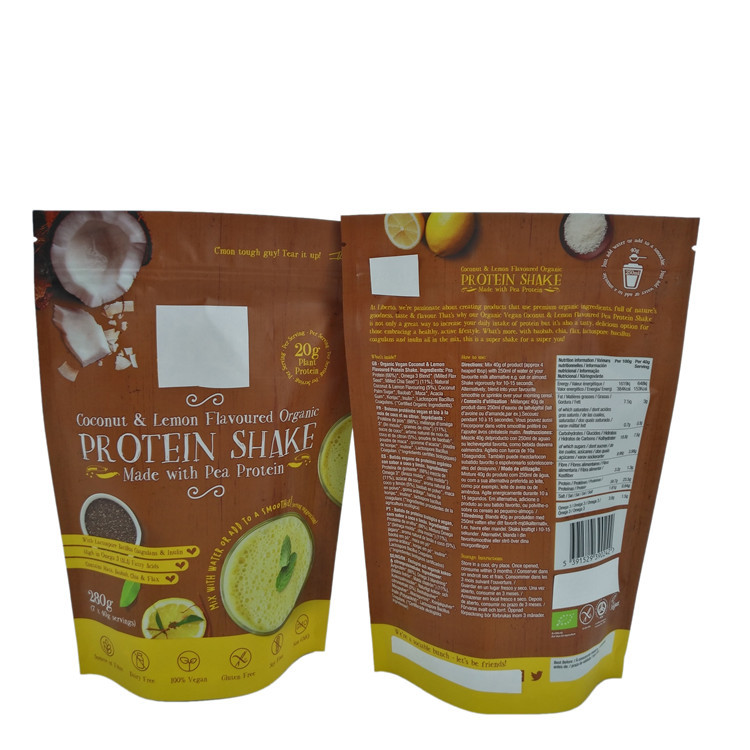 Aluminiumfolie-Reißverschluss-Beutel für das Pulver-Verpacken