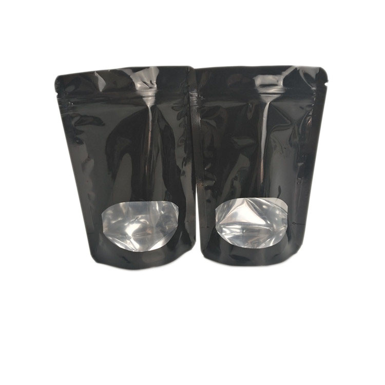 Steht transparente vordere Folie gezeichnetes Gravüren-Drucken oben Reißverschluss-Beutel