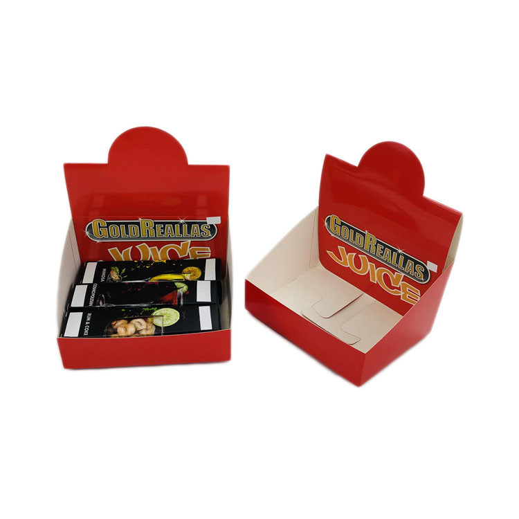 Gegenanzeigen-Verpackenflasche rüttelt ISO-wiederverwendbaren Papierkasten