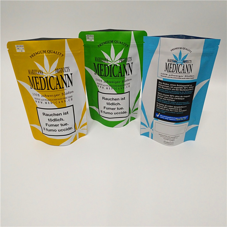 CBD säubern Folien-Plastik-Plastik stehen oben beständigen den Beutel-luftdichten Geruch