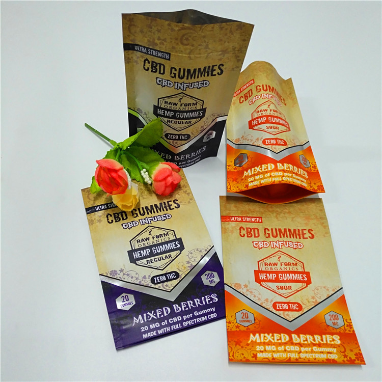 Geruch MOPP 3.5g 7g prüfen Plastik-Taschen-Gravüren-Drucken