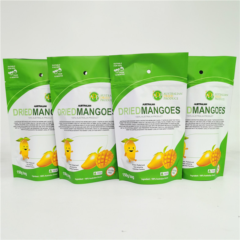 500g 1kg fertigte Beutel-Trockenfrüchte-mit Reißverschluss Verpackentaschen-Plastik-Folien-Tasche Doypack besonders an