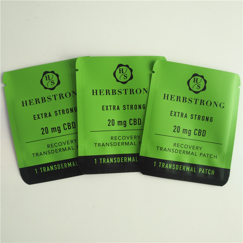 des medizinischen Marihuanas 20mg Verpackenkleine CBD Wegwerfflecken des taschenplastik-Folienbeutels