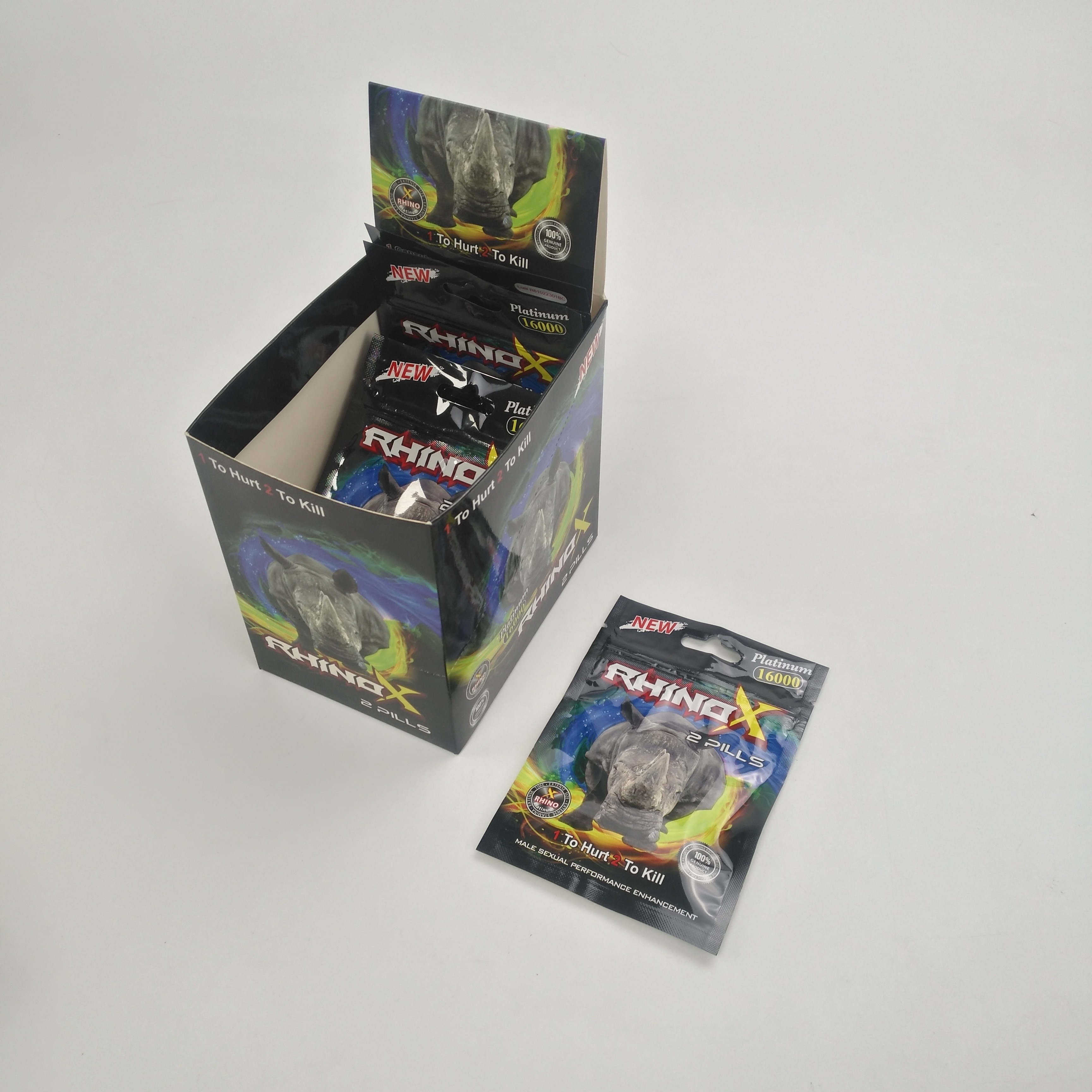 Ernährungsauszug-Pulver-Pillen der ergänzungs-90% Kräutersetzen lang Zeit Kapseln für Mann-Verpackennashorn fest