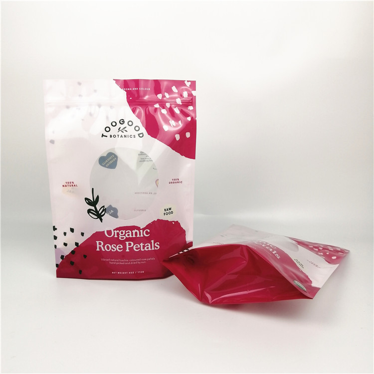 Blume 0.125oz 3.5g pulverisieren CYMK stehen herauf Reißverschluss-Tasche