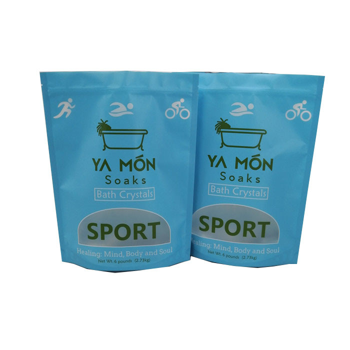 Badesalz-Verpackentasche der hohen Qualität wasserdichte mit Seesalz-Verpackenstand des Reißverschluss-1KG/2KG herauf Tasche