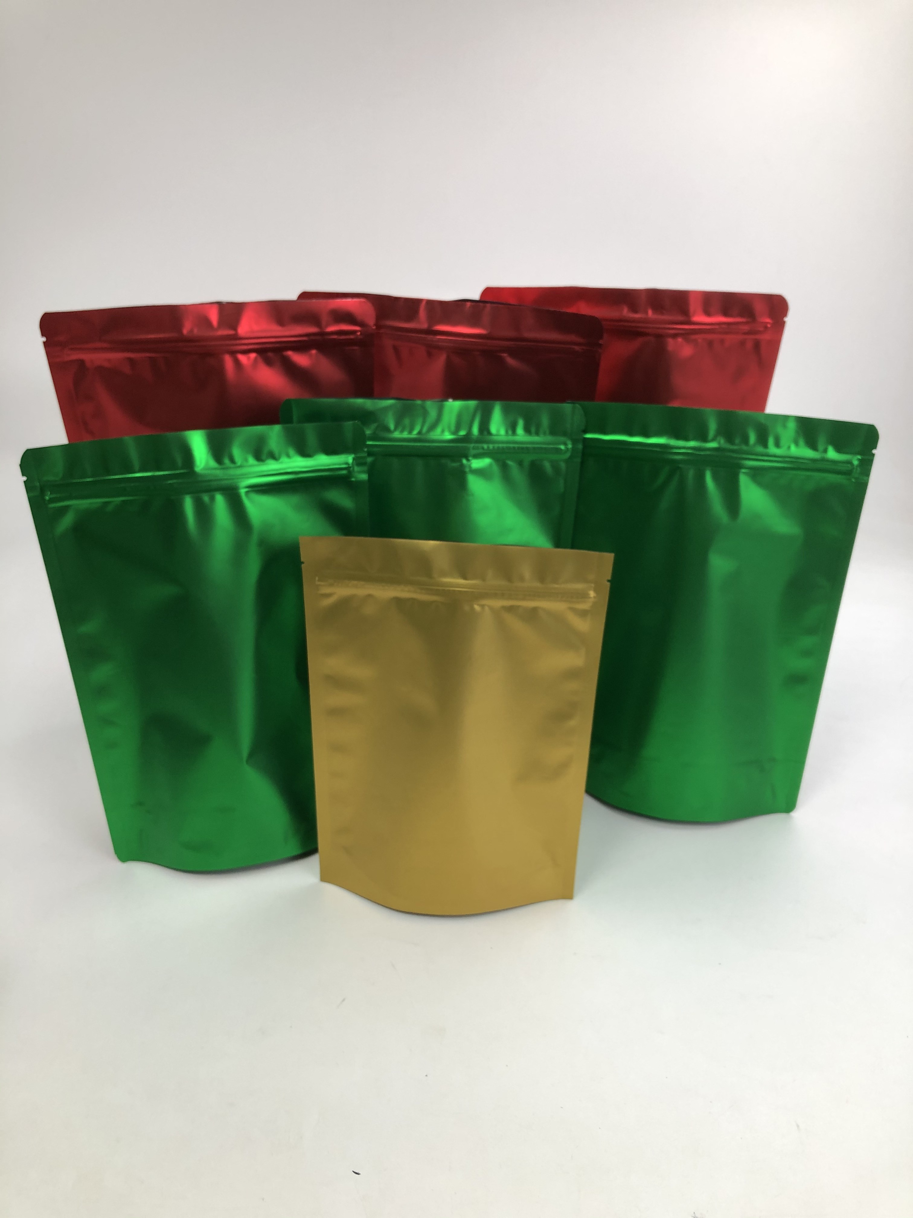 Kundenspezifische feuchtigkeitsfeste Stand-oben Beutel-Kaffee-Tasche mit Aluminiumfolie-Taschen für Plätzchen-Beutel-Süßigkeitsnuß Kaffee Bean Bags