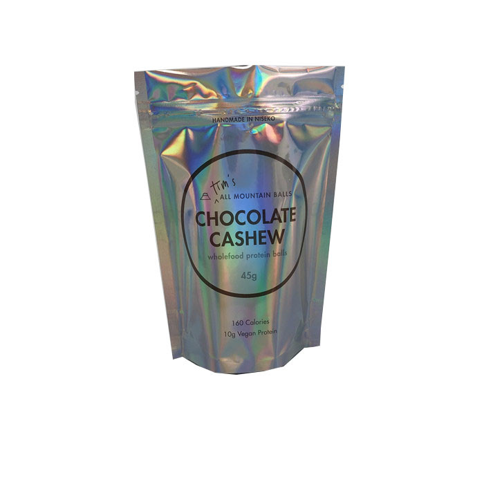 Großhandel kundengebundene ganz eigenhändig geschriebe lamellierte Zip-Verschluss-Plastik-Plastik-Beutel-Proteinbälle Tasche