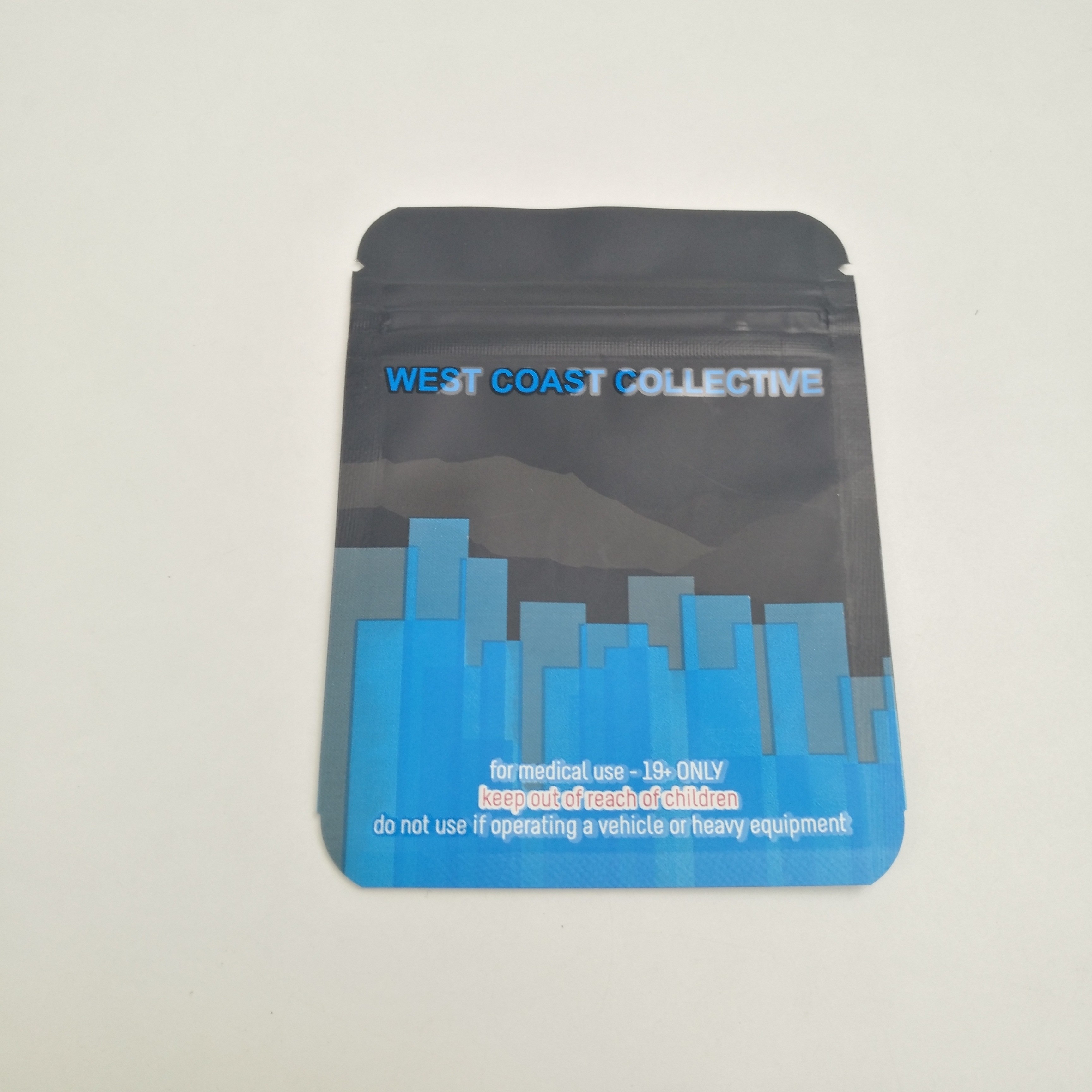 Kundengebundenes 3.5gcookies sackt UVgeruchbeweiskinderunkraut runtz Dschungel-Medizinkissen mit Reißverschluss ein