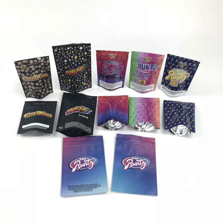 Das kundengebundene UVbeständige Kind des kinderbeweis-3.5g 7g Mini Sachets For Preroll Cookies stehen herauf Doypack