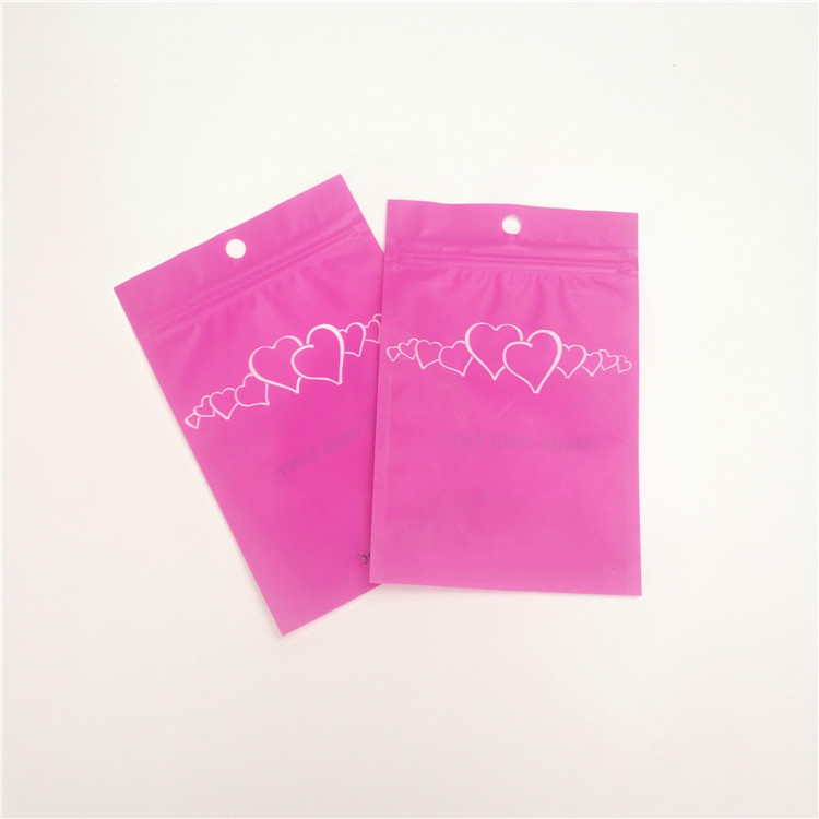 Wimper-Schmuck-Gravüre, die MOPP-Reißverschluss-Make-upbeutel druckt