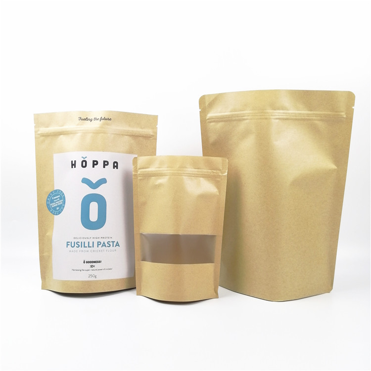 100g 250g Kraftpapier-Reißverschluss-Tasche des Kaffee-Pulver-CYMK VMPET