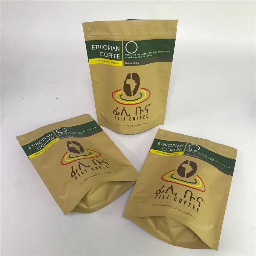 Aluminiumfolie-Taschen Matte Finisheds MOPP VMPET für Kaffeebohnen
