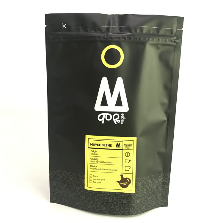 Kundenspezifischer Druck-Matte Aluminum Foil Stand herauf Taschen mit Reißverschluss-Plastik-Taschen