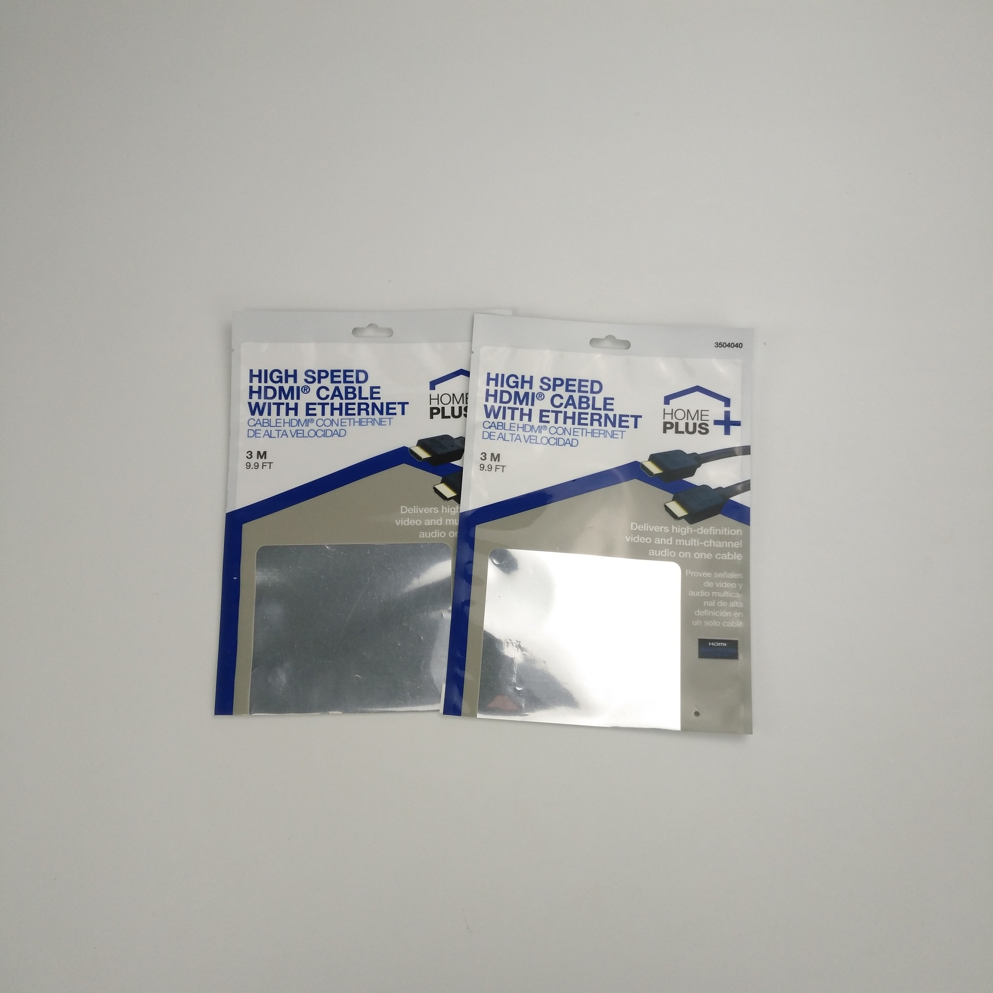 Das kundengebundene drei Seitensiegel-USB das Kabel-Verpacken sackt die Plastikbeutel ein, die drahtlose Kopfhörer mit Reißverschluss verpacken