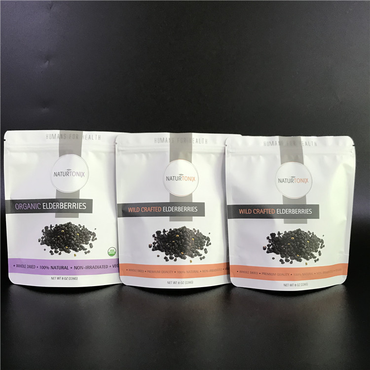 Aluminiumfolie-Beutel fertigte Taschen mit Druck-Logo Mylar Bags mit Reißverschluss besonders an