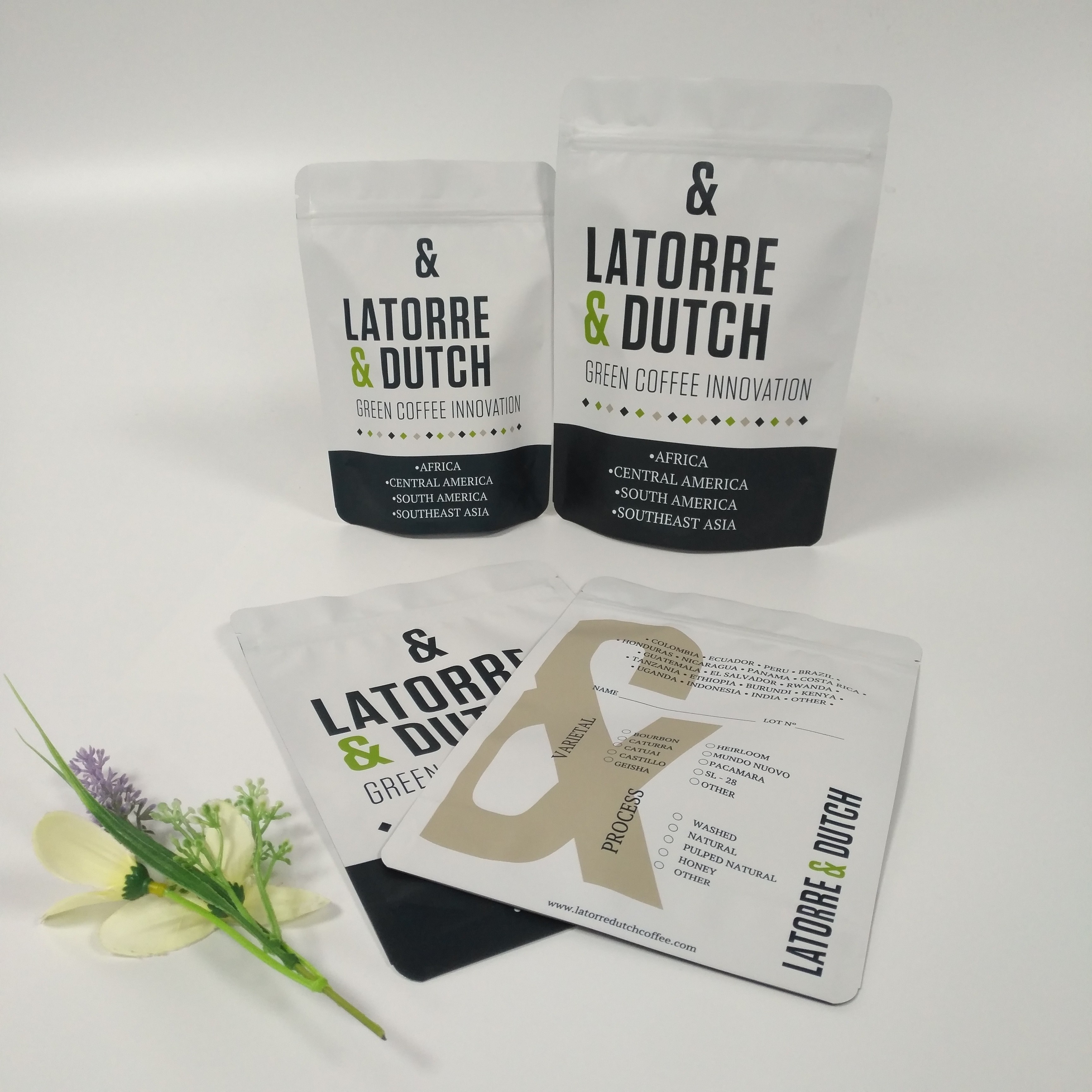 Digital, die Verpackentaschen Matte Aluminum Foil Body Scrubs drucken