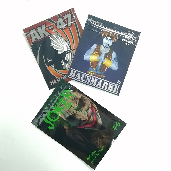 Kräuterweihrauch-Verpackentaschen 4g Cmyk 100microns