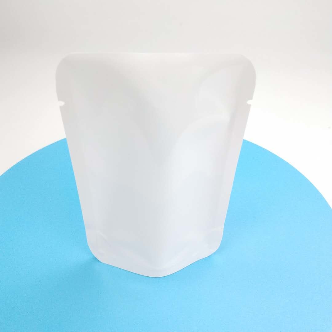 Kundenspezifischer wiederversiegelbarer Heißsiegel KEIN Reißverschluss Doypack versiegeln Beutel-Stand herauf Beutel-Blumensamen weiße PET NY materielle Verpackentasche wieder