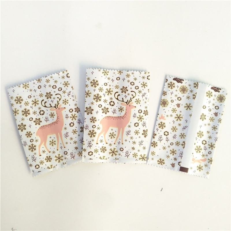 Snackbar-Verpackentasche MOPP CMYK 150micron mit gezacktem Rand