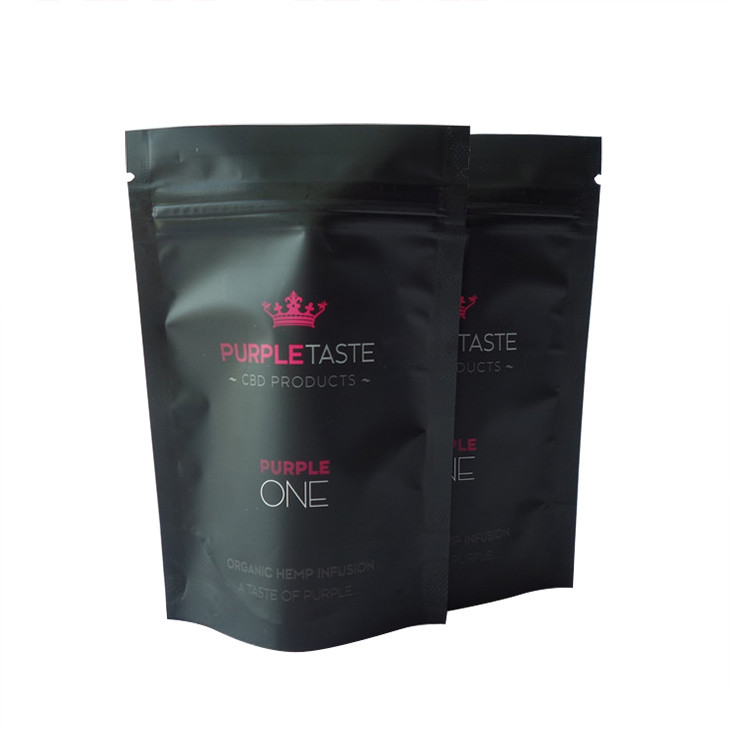 Geruch-Beweis 14g 28g druckte Tasche der Folien-CBD Plastik mit Reißverschluss