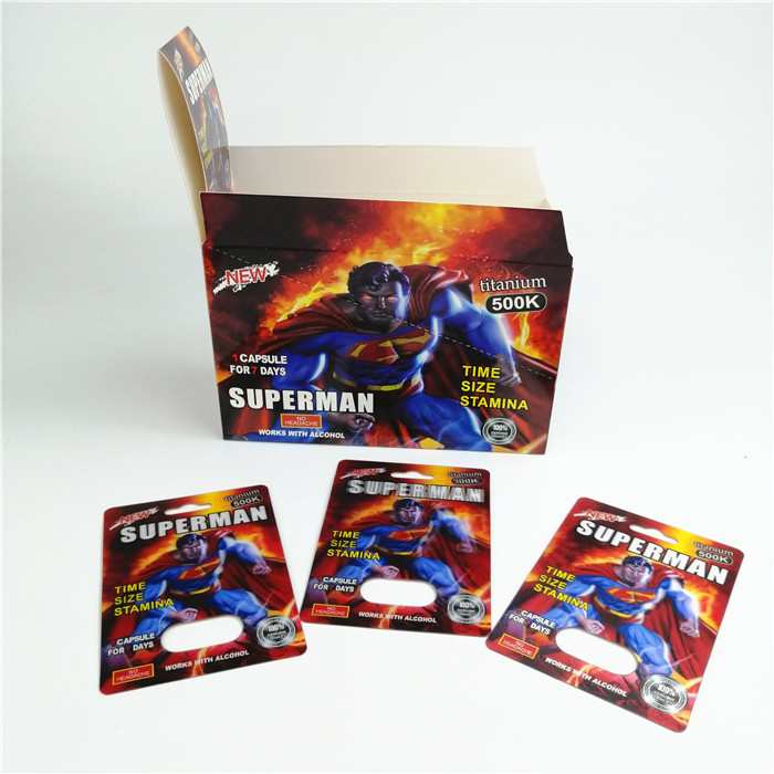 350g Pappe Gravnre, welches die Blasen-Karte verpackt für Sex-Pille druckt