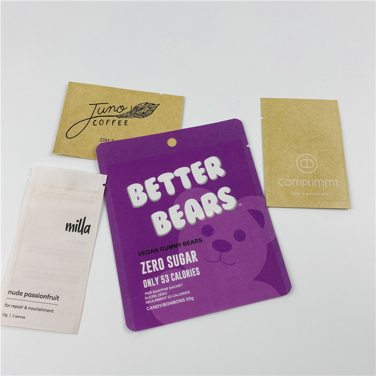 Digital, die MOPP-Reißverschluss-kompostierbaren Kissen-Schlauchbeutel 23x35cm drucken