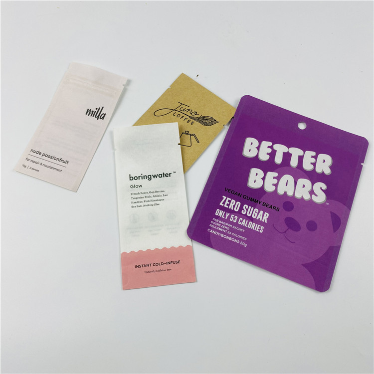 Aluminiumfolie-Plastik-Tasche VMPET MOPP 100mircon mit Reißverschluss