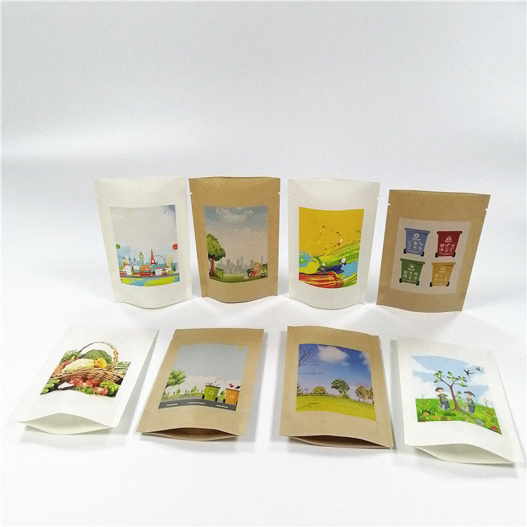 Biologisch abbaubarer Geruch MOPP 100micron prüfen Plastik-Beutel