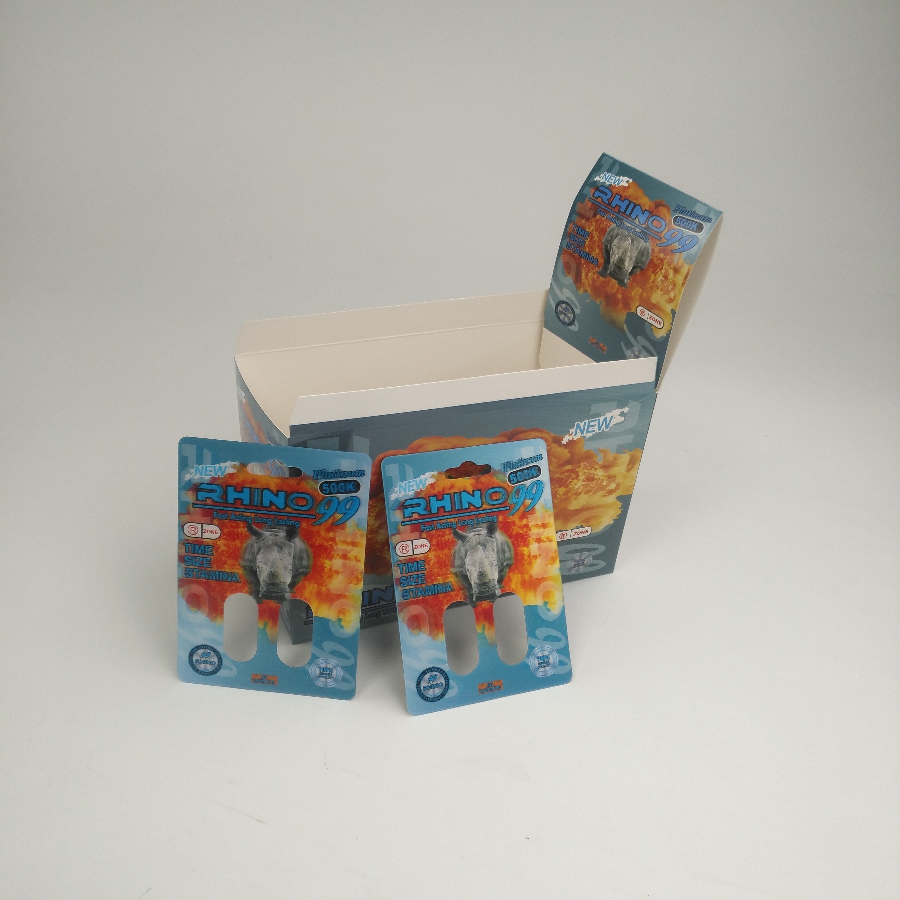 Nashorn 7 FDAs 200mic Karte der Blasen-50000 3D feuchtigkeitsfest