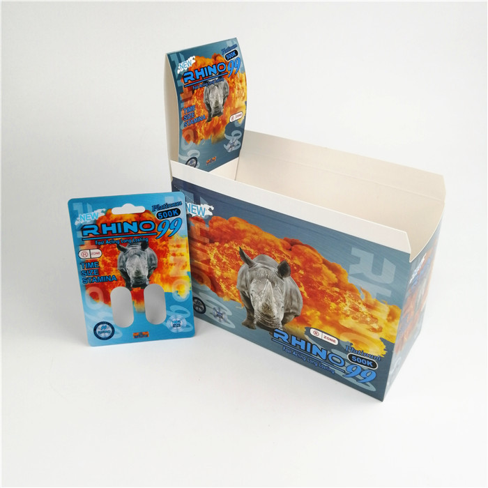 Superpanther-Blasen-Karten-Verpackennashorn 600K 700K