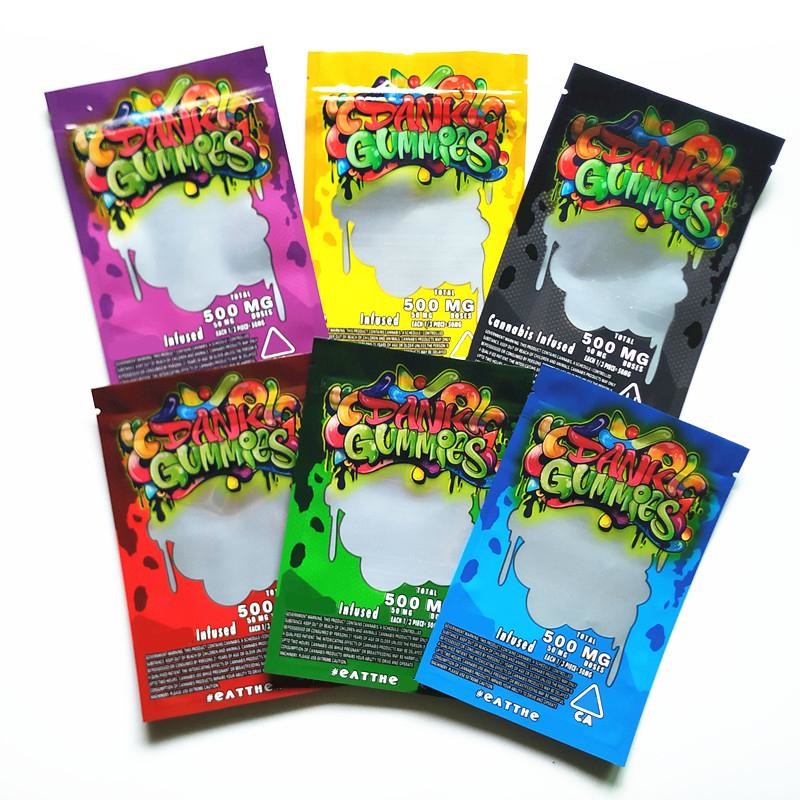 CMYK 4,3 Beweis-Papiertüten Cbd-Umschläge Mil starke Kinder