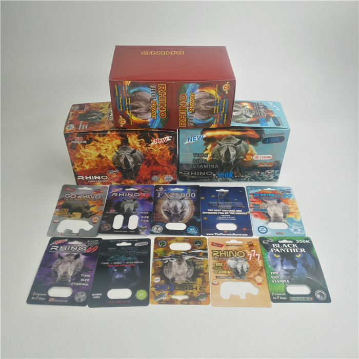 Supernashorn-Blasen-Karte der panther FDA-Sex-Pillen-3D für Kapseln