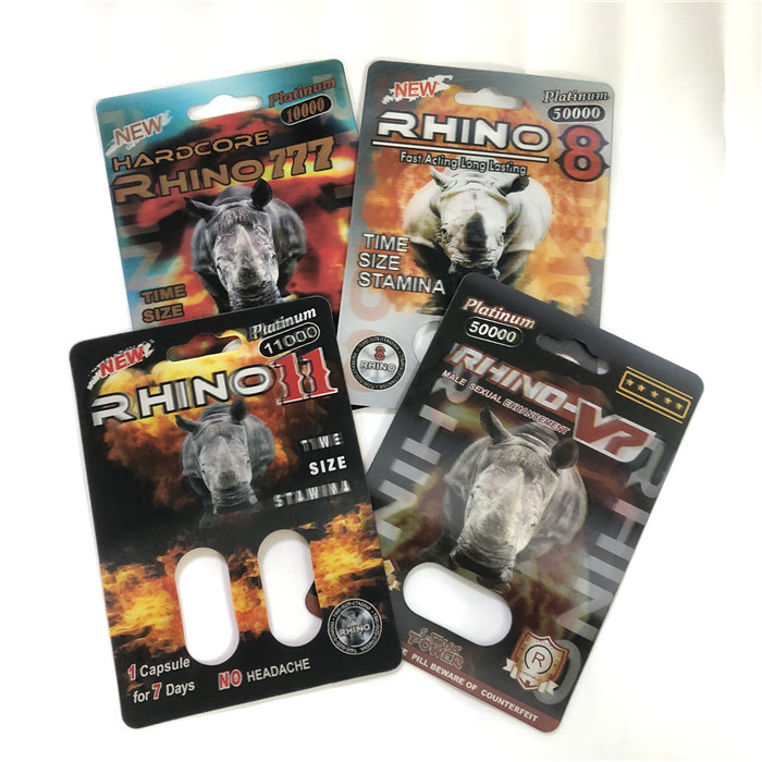 Blasen-Karte 89x127mm Magnum-24K 3d für sexuelle Verbesserungs-Pillen