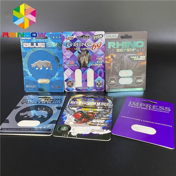 Blaue Karten 6K Plantinum 100K 350g Whiteboard Nashorn-3D