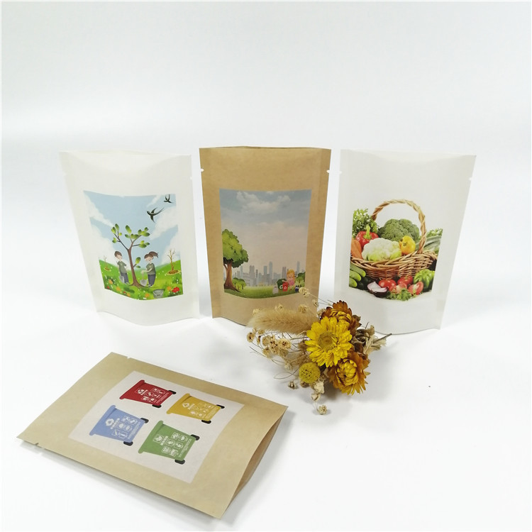 Biologisch abbaubares Kraftpapier-Verpackentasche 100mircon VMPET