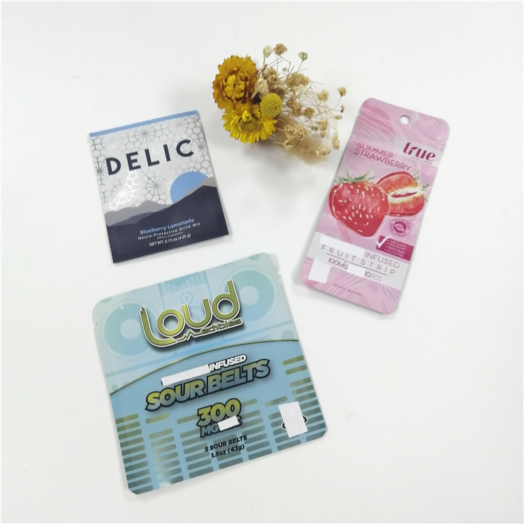 TH 100mircon CMYK DES COLUMBIUM-3.5g metallische Druckverpackentasche