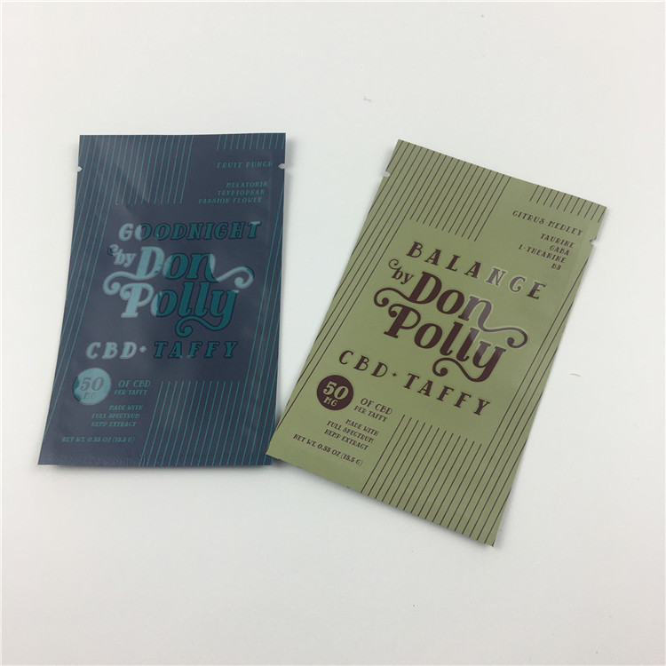 Plastik-UVdruckfolien-Plastik-Reißverschluss stehen oben Beutel mit Fenster