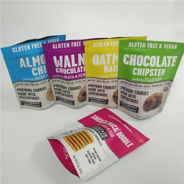 Plastikstand herauf Verpackentaschen mit Reißverschluss druckte 1 Gallonen-Nahrungsmittelgrad