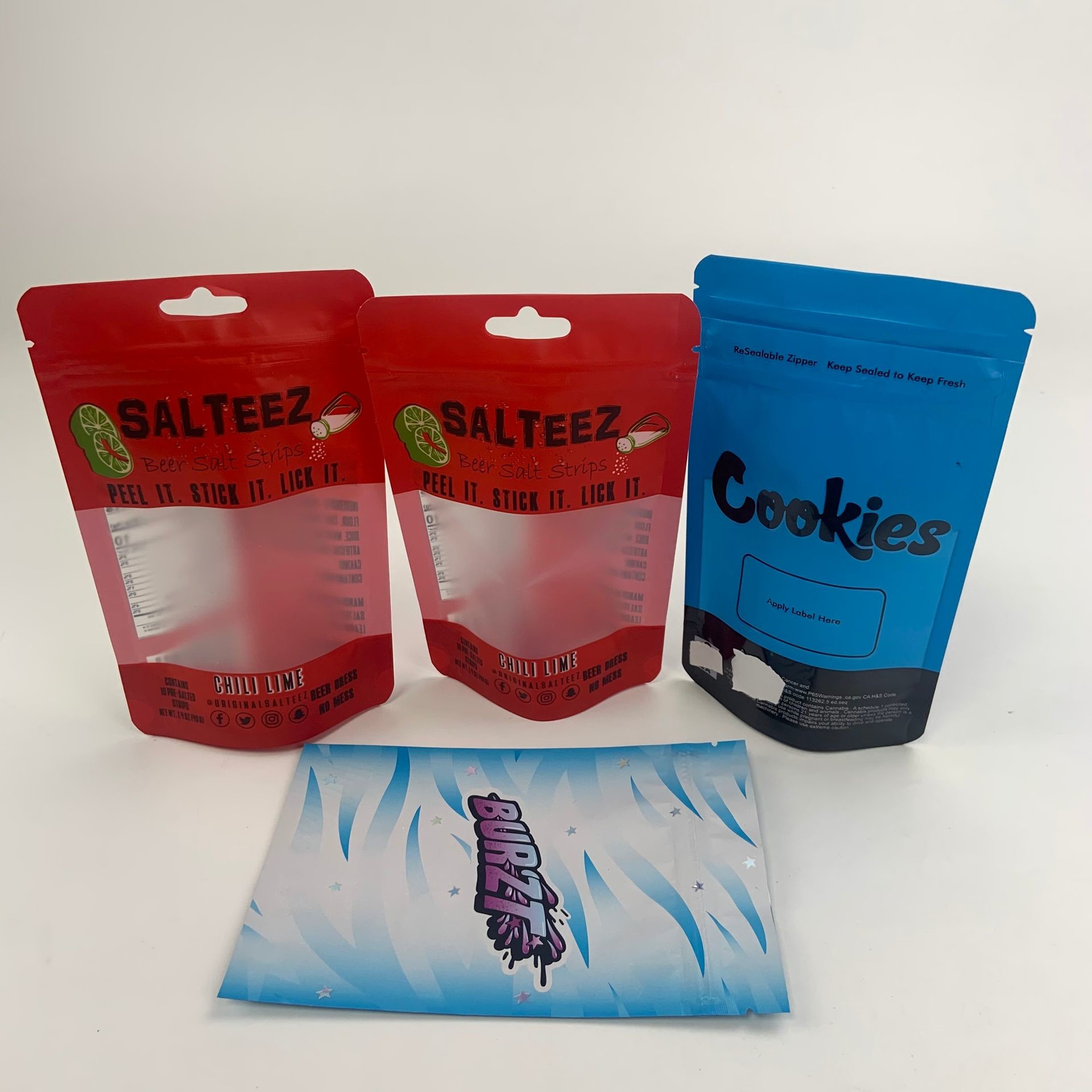 Fenster Plastik des CBD-Öl-freien Raumes vereiteln Kunststoffgehäuse-Taschen-Kinderbeweis