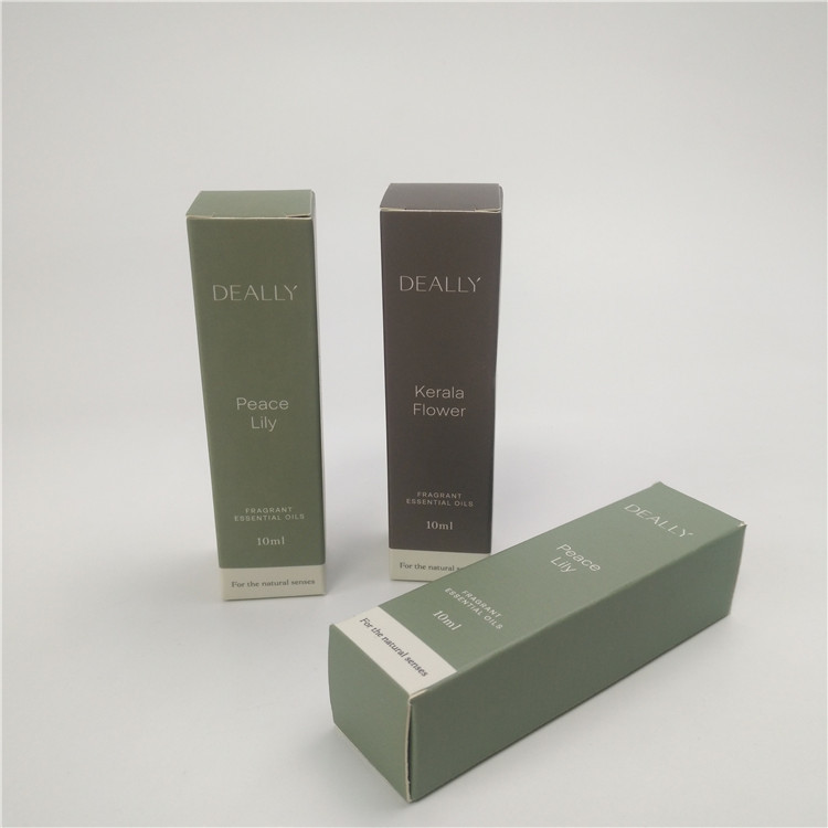 Parfümieren Sie kosmetischen verpackenden Papierkasten 350gsm für Tropfflasche-Verpackung